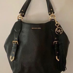 Michael Kors Brooke Large Leather Grab Bag